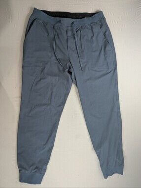 Lululemon Performance ABC Jogger Pants in Blue Warpstreme Men XL Gym